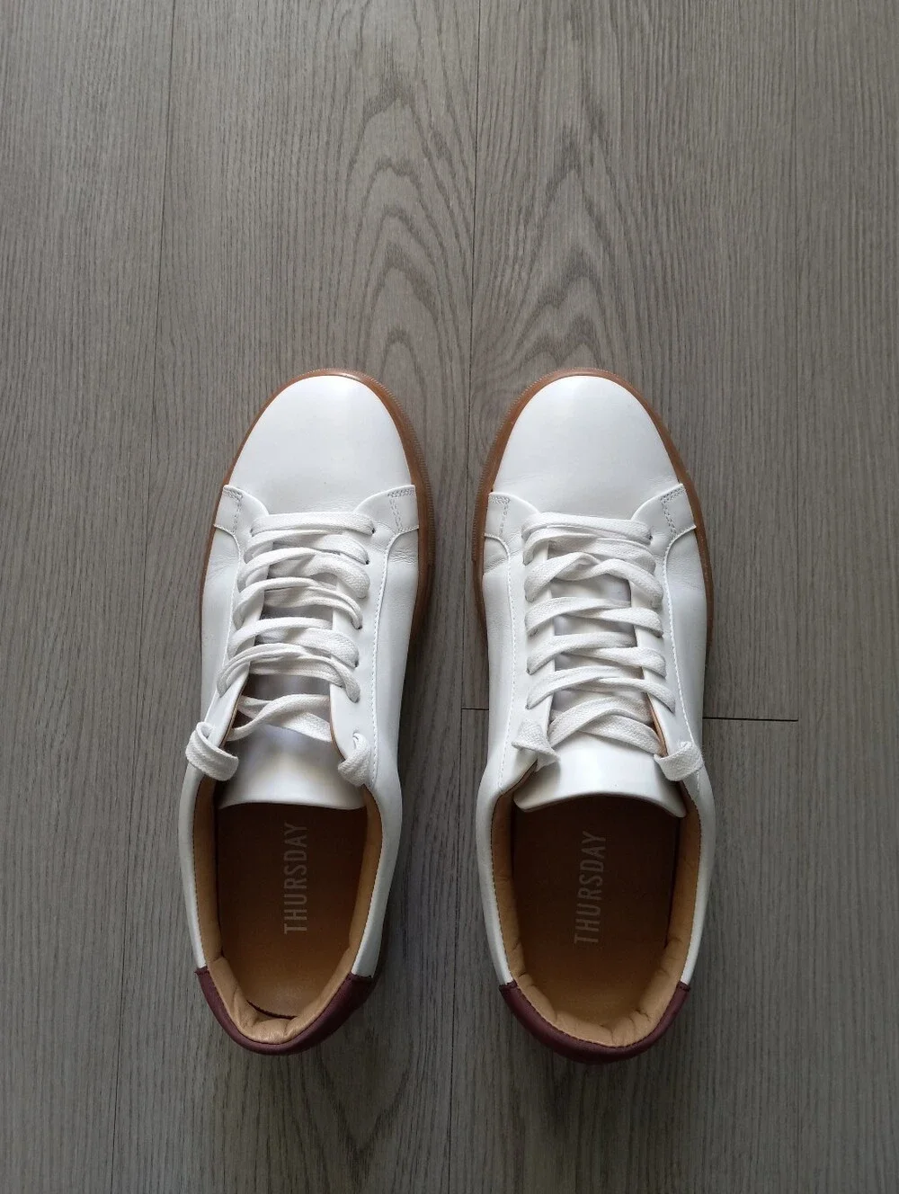 Thursday Boot Company Men's Legacy Low Top Sneakers In White Leather